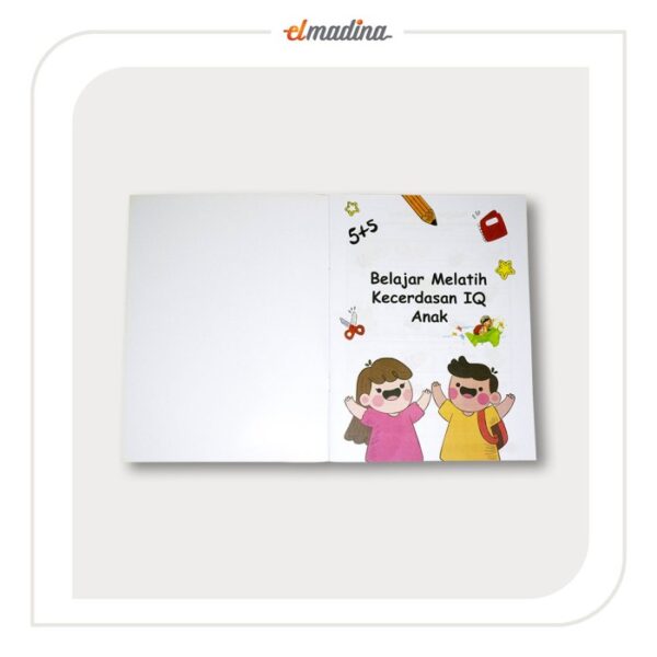 Buku Aktivitas Anak - Persiapan Masuk SD - Belajar Melatih Kecerdasan IQ Anak,FULL COLOR - Gambar 4