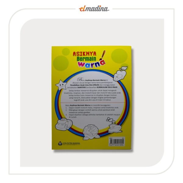 Buku Mewarnai Anak - Super Komplit Asiknya Bermain Warna - Gambar 2