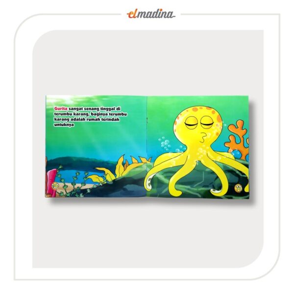 Buku cerita anak - Seri Hewan Laut - Kuda laut - Gambar 4