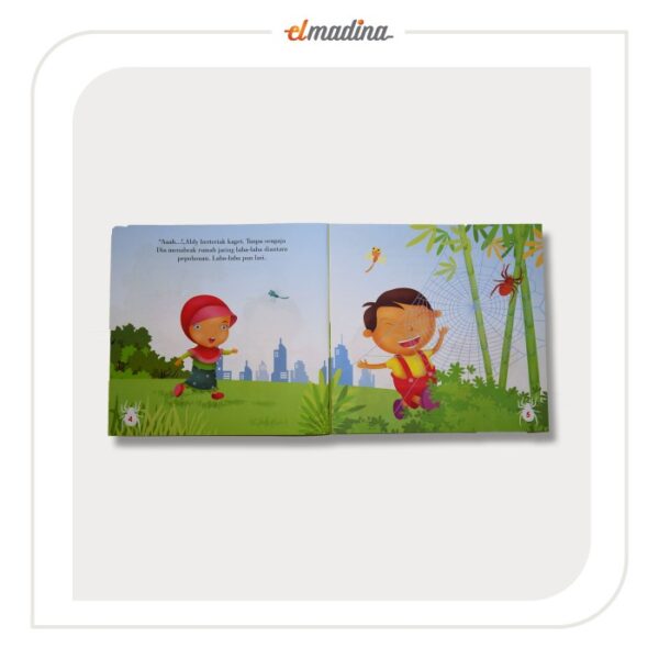 Buku Cerita Anak Bergambar - Rumah Jaring - Gambar 4