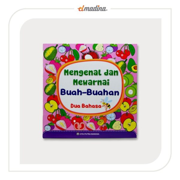 Buku Mewarnai - Mengenal Dan Mewarnai Buah-buahan
