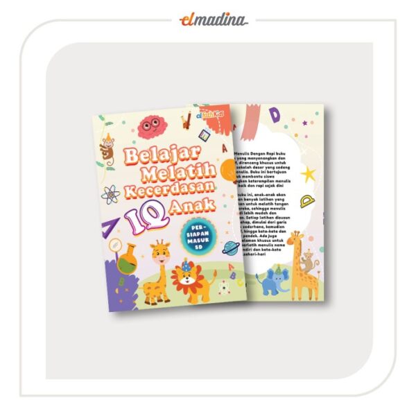 Buku Aktivitas Anak - Persiapan Masuk SD - Belajar Melatih Kecerdasan IQ Anak,FULL COLOR