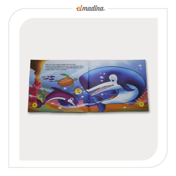 Buku Cerita Anak Bergambar - Lumba-lumba Yang Cerdik - Gambar 4