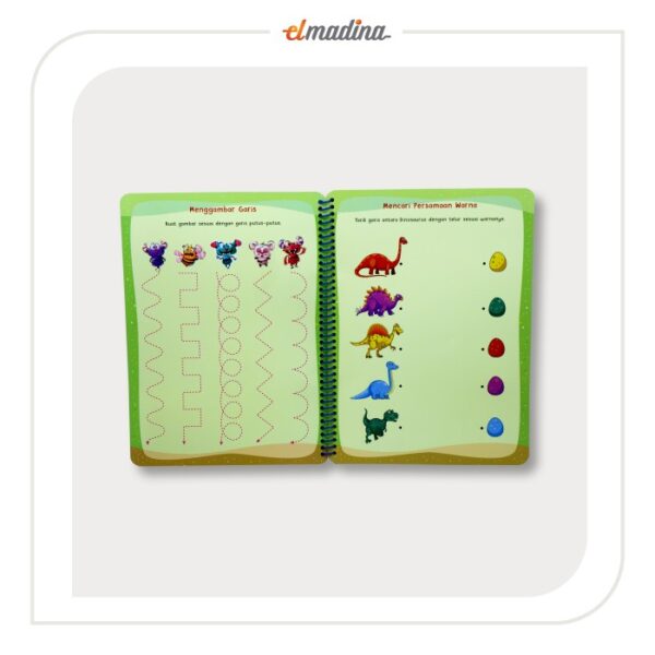 Buku Aktivitas Anak - Golden Age Book + Spidol - BacaTulis - Gambar 6