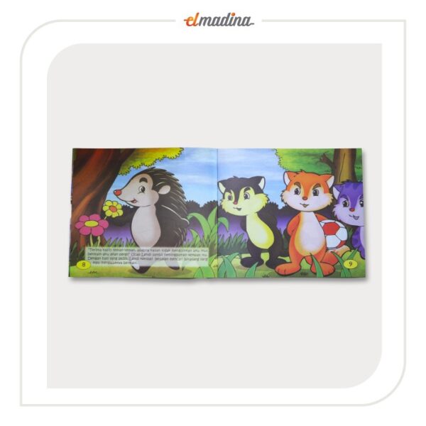 Buku Cerita Anak Bergambar - Landak Yang Baik Hati - Gambar 5
