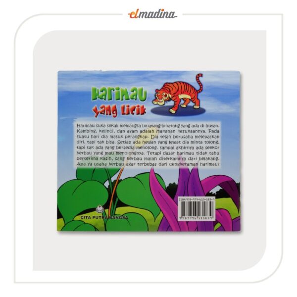 Buku Cerita anak - HarimauYangLicik - Gambar 2