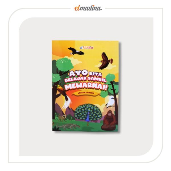 Buku Mewarnai Anak - Ayo Kita Belajar Sambil Mewarnai - FULL 3 BUKU - Gambar 8