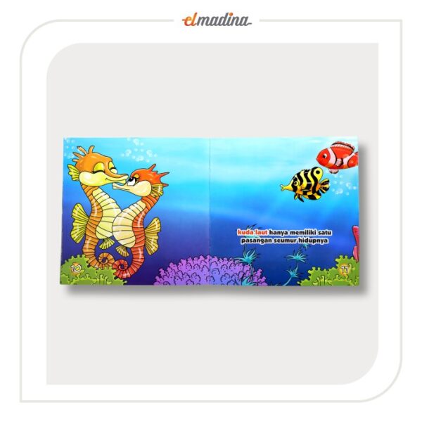 Buku cerita anak - Seri Hewan Laut - Kuda laut - Gambar 6