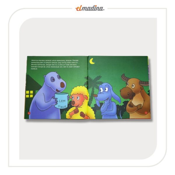 Buku Cerita Anak Bergambar - Terjepit Perangkap - Gambar 3