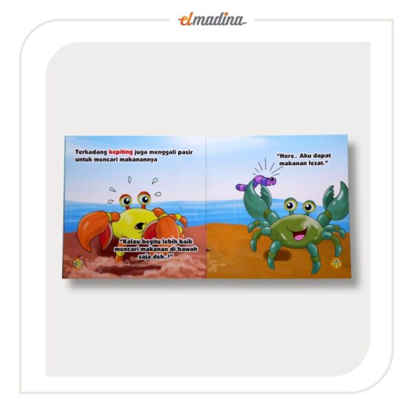 Buku cerita anak - Seri Hewan Laut - Kuda laut - Gambar 3