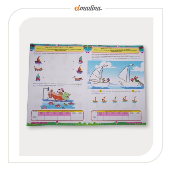 Buku Paket Aktivitas Anak Kreatif TK-A 9 Buku - Gambar 4