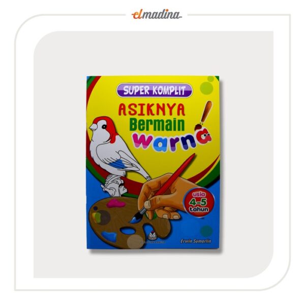 Buku Mewarnai Anak - Super Komplit Asiknya Bermain Warna