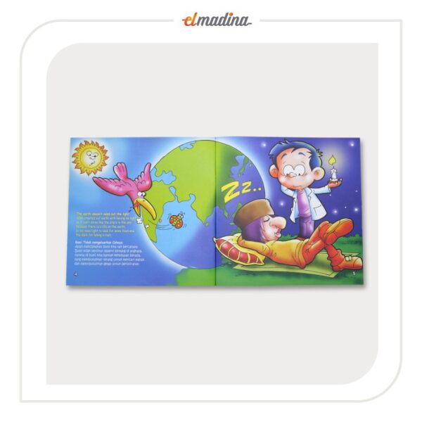 Buku Cerita Anak Bergambar - Rahasia Siang & Malam - Gambar 4