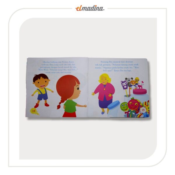 Buku Cerita Anak Bergambar - Lollipop Dan Permen Karet - Gambar 3