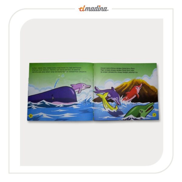Buku Cerita Anak Bergambar - Lumba-lumba Yang Pemaaf - Gambar 4