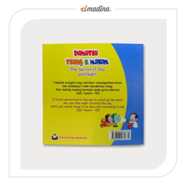 Buku Cerita Anak Bergambar - Rahasia Siang & Malam - Gambar 2