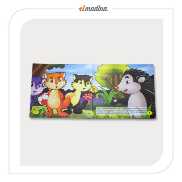 Buku Cerita Anak Bergambar - Landak Yang Baik Hati - Gambar 4
