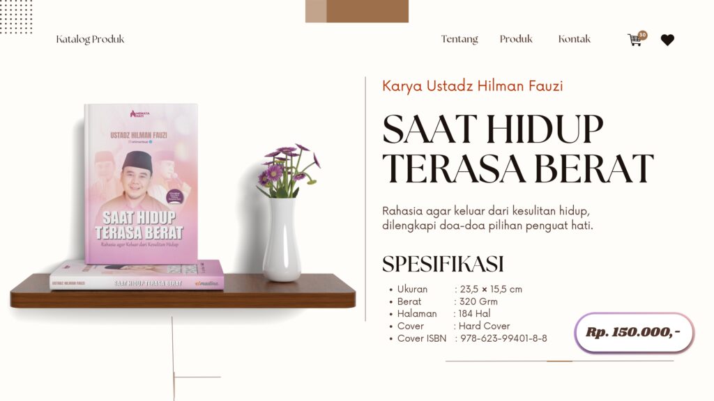 Saat hidup terasa berat