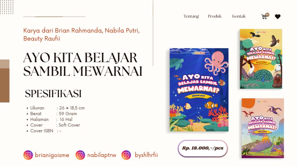 Buku mewarnai
