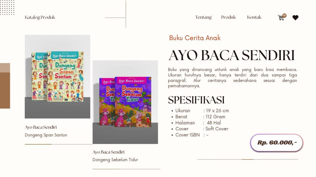 Buku belajar baca