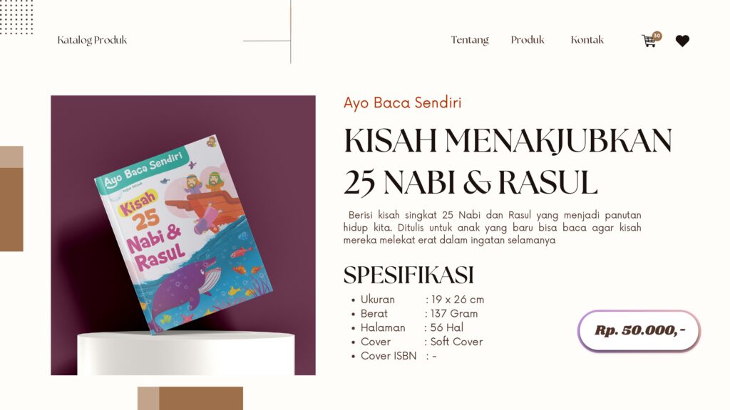 Kisah menakjubkan 25 nabi & rasull